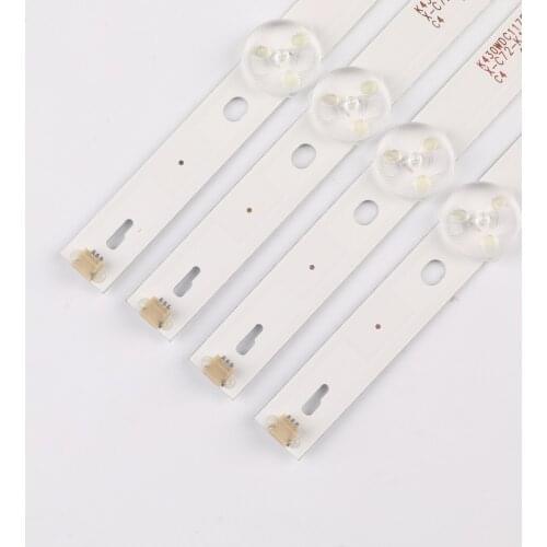 100% New 39cm LED Backlight strip 3lamps (6V) 430WDC1 A1 4708-K43WDC-A1113N11 43DL4012N L43E6800 43HFF5952 43L1600C 43BDL4012N