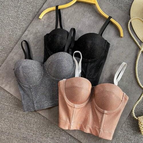 Womens Corset Bustier Bra Night Club Party long sexy Cropped Top Vest Plus Size tank top women corset 2021