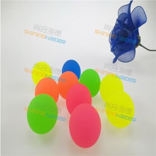 10-100PCS 25mm to 55mm NR bounce ball with matte and frosting surface floating elastic ball rubber elastic ball