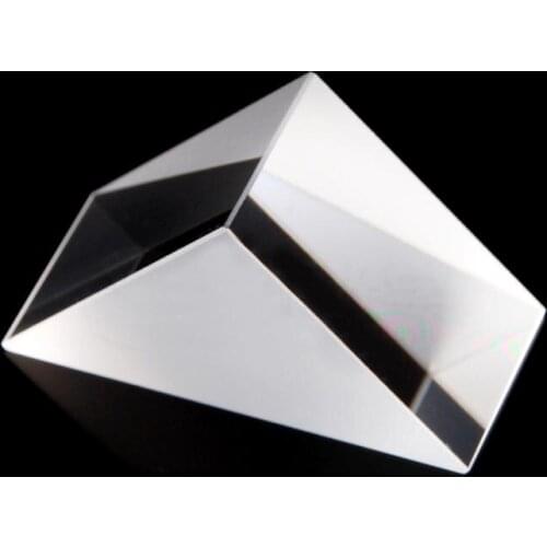 30x30x20mm Optical Glass Prisms Triangular Lsosceles Right Angle K9 Prisms Lens Medicine