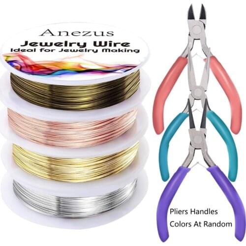 7 Pack Needle Nose Pliers Beading Jewelry Wires Jewelry Making Supplies Tool Kit