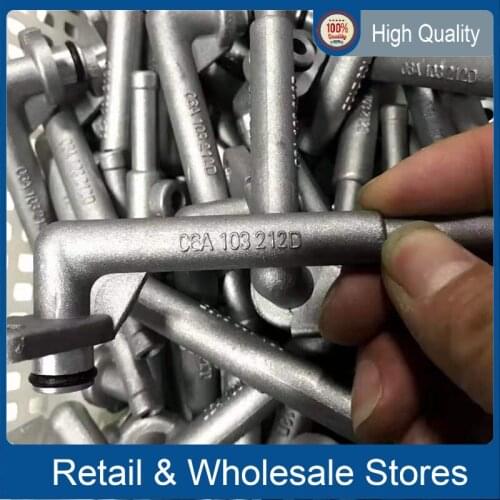 1Pcs Aluminum EGR Pipe for Golf Jetta 2005-2012 06A 103 212D 06A103212D 06A 103 212 D