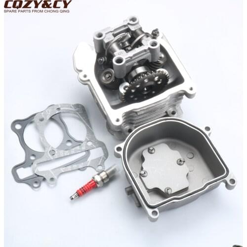47mm 50mm Head big bore ON-EGR & 9 holes Cam & Rocker & Cylinder Head Cover for Taotao Chinese 50cc QMB139 Moped Scooter