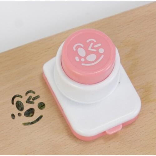 DIY Sushi Tool Nori Punch Embossing Device Cutter Rice Ball Kitchen Bento Decoration 2021