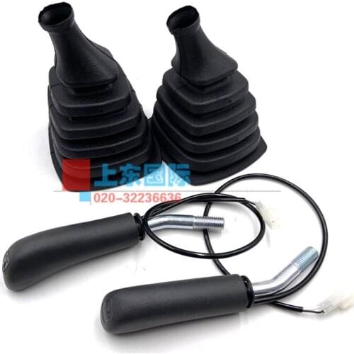For kobelco SK60/100/120/200-3/5 Operating Lever Handle Glue/Dustproof Ferrule Excavator Accessories