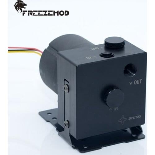 FREEZEMOD computer water cooling pc water cooler pump can be adjusted to shut down head 7 meters flow 1200L. PU-MP-M18W