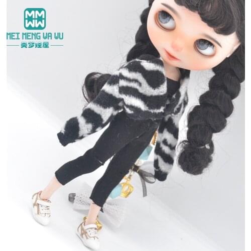 1PCS Blyth doll clothes Casual long T-shirt, letter sweatshirt for Blyth Azone 1/6 doll accessories