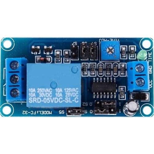 Single Channel Time Delay Relay Module Control Board DC5V FC-32