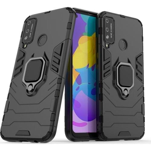 Shockproof Armor Case For Huawei Honor Play 4T Play4T Pro Hybrid Hard PC+Soft TPU Rotating Ring Stand Holder Cover