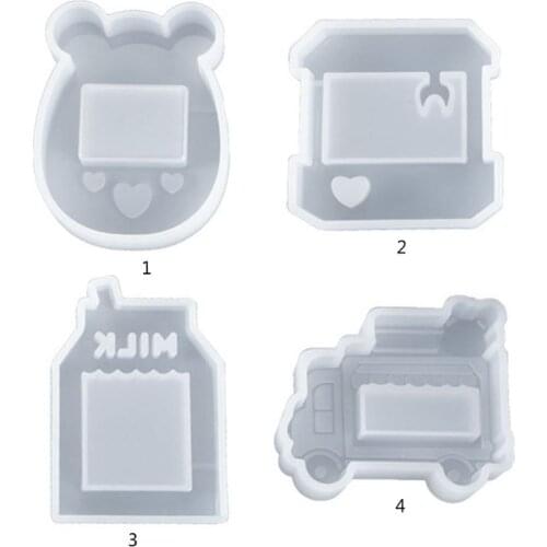 DIY Resin Crystal Epoxy Quicksand Mold Pendant Jewelry Casting Silicone Mould