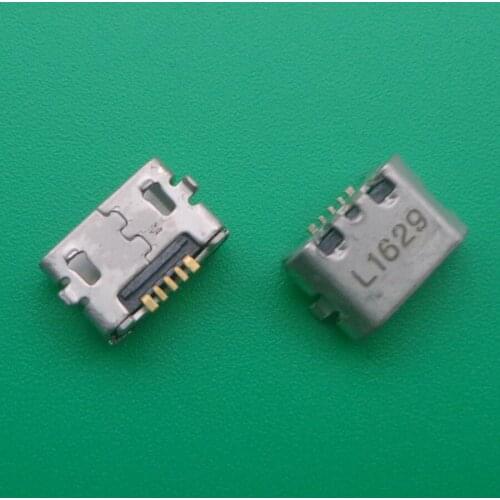 10~100pcs Micro USB jack charging port connector 5pin For Huawei Honor 4X Y6 4A P8 C8817 P8max P8Lite 4C 3XPro G750-T20