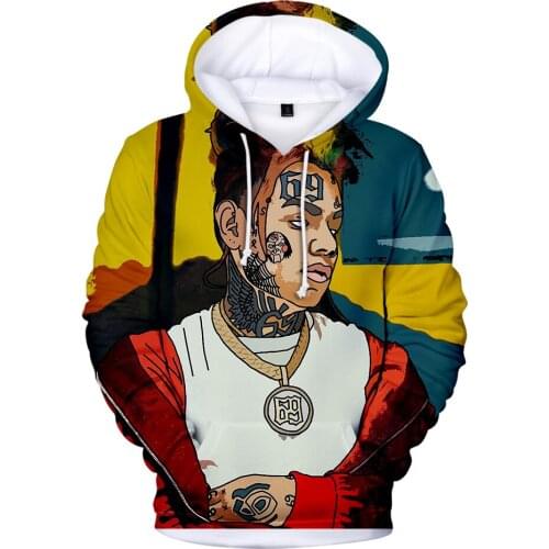 6IX9INE Hoodies sweatshirts Men/women Long Sleeve Autumn Hoodies Pullover Boys Girls Clothing Oversized Hoodie 3D Print Tops