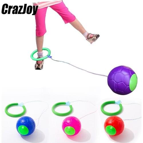 Skip Ball Outdoor Fun Toy Ball Classical Skipping Exercise coordination and balance hop jump playground ball Games Children toys