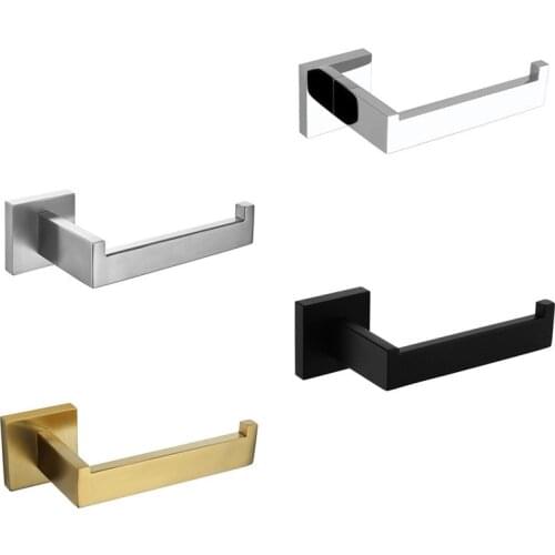 Brushed Gold Toilet Paper Holder wc paper holder Toilet Paper Holder for Bathroom Accessories Accessories 304 Stainless Steel