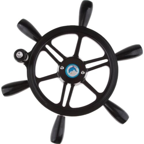 15'' Dia Antique Vintage Ship Boat Steering Wheel 3/4'' Shaft With Knob Water Sports Boat Parts Accessories