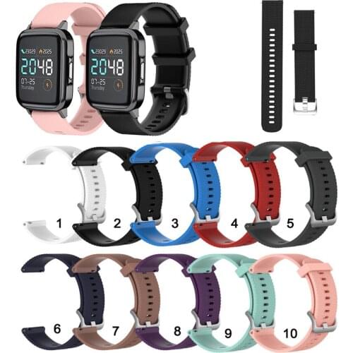 20mm Soft Silicone Strap Band for Haylou LS02