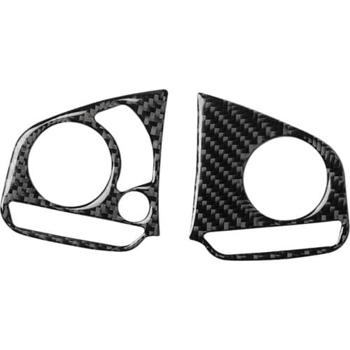 2x Sticker Car Steering Wheel Cover Anti-corrosion Embellishment For 65x62mm