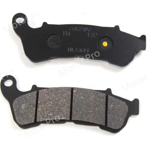 Motorcycle Accessories Organic Front Brake Pads For HONDA CBF500 Hornet CBF600 CBR600 ABS NC700 XL700 VFR800 CB1000 CTX1300 ST