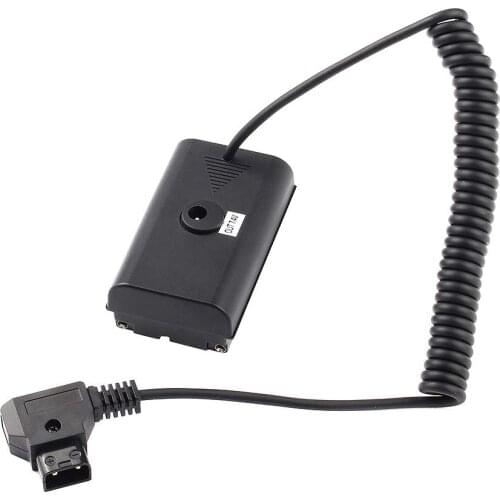 Power Adapter Cable for D-tap Connector to NP-F Dummy Battery for Sony NP F550 F570