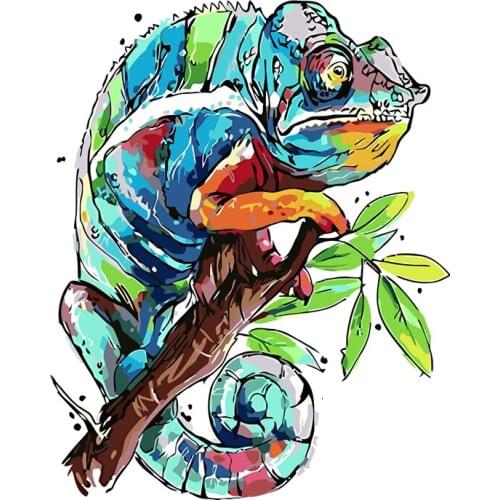 Painting By Numbers DIY Dropshipping 40x50 50x65cm frog travel abstract Animal Handmade Gift For Adult Unique Gift Home Decor