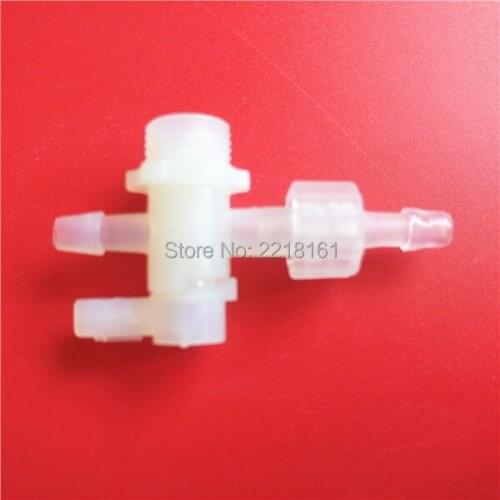 Digital printer Flora plastic ink valve 3 ways/Crystaljet Infinity Phaeton Gongzheng CISS bulk ink system valve 8pcs/lot