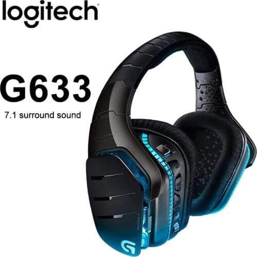 Logitech G633 Wired Gaming Headphone With 7.1 surround sound Gaming Headset Microphone PRO-G DRIVERS For Laptop PC PS4 Gamer