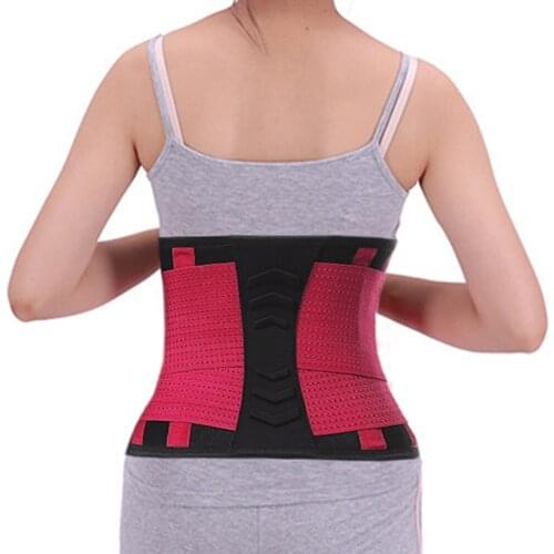 Medical Bone Lumbar Support Belt Back Brace Posture Corrector Waist Trimmer Belt Protector Weight Loss Injury Muscle Body Shaper