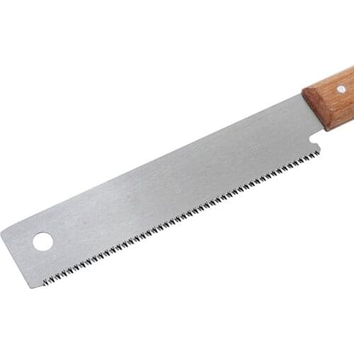 Mini Hand Saw for Woodworking SK5 Carbon Steel Tenon Fine Tooth Wooden Handle N58A