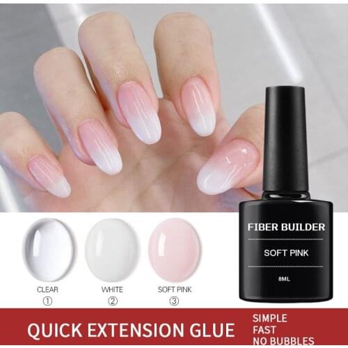 Nail Wrap Sticker UV Gel Polish Extension Nail Gel For Nail Extension Glass Fiber Silk Nail Glue Nail Care Nail Art Tool TSLM1