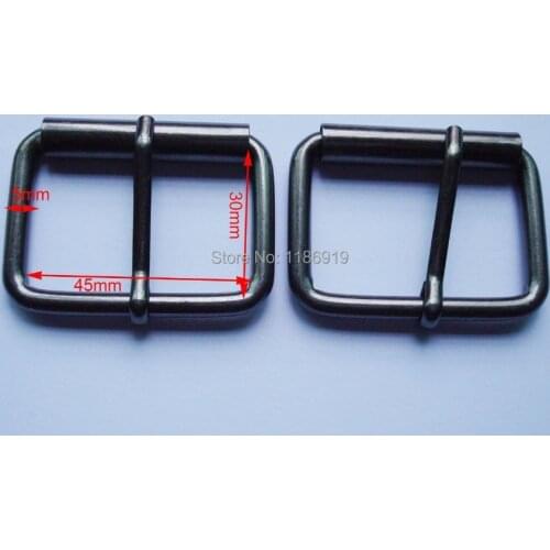 Wholesale 45mm Wide good quality antique rust plating ferrous belt pin buckle,bag buckles,garment accessories,bag fasteners