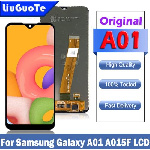 Original For Samsung Galaxy A01 A015 LCD Display Touch Screen Replacement Digitizer A015F A015G A015DS for samsung A01 LCD