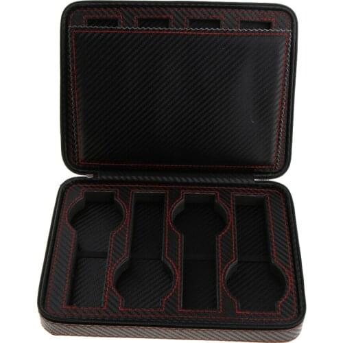 Portable Zippered Travel Watch Storage Organizer Case For Your Luxury Watch