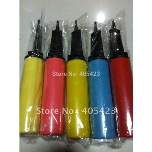 Hand push balloon inflatable tube,Balloon pump,Mini Portable Inflatable Tube ,Foil Balloons 2psc/lot QBL-002