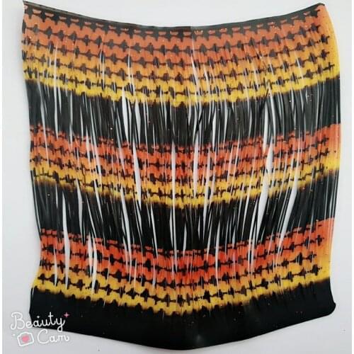 Fishing Lure Silicone Skirt Layers,Silicone Skirt Material for Tackle Craft, DIY Spinner, Rubber Jigs, Buzzbait---141