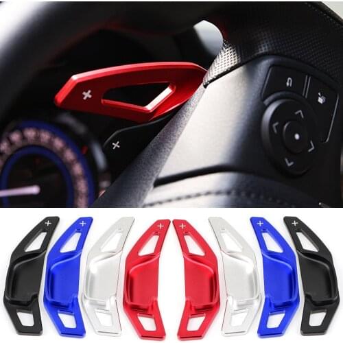 Shift Paddle For Toyota Aygo Fortuner Camry XV50 Corolla 11 RAV4 MarkX Zelas TRD Car Steering Wheel DSG Shifter Extender Styling