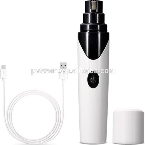 Dog Cat Nail Grinder with USB New Style Rechargeable Pet Nail Clipper