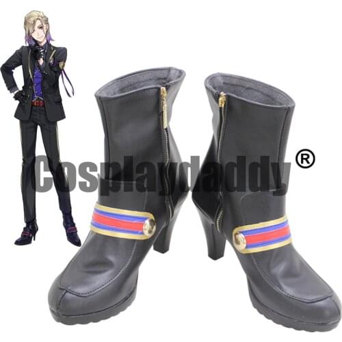 Twisted Wonderland Villains Academy Adventure Game Land of Pyroxene Pomefiore Vil Schoenheit Cosplay Heels Shoes Boots X002