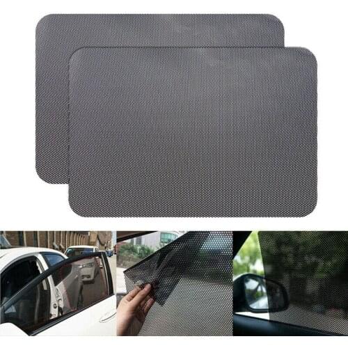 UV Protection Side Window Sunshade 2 Pcs Accessories Sticker Sun Shade
