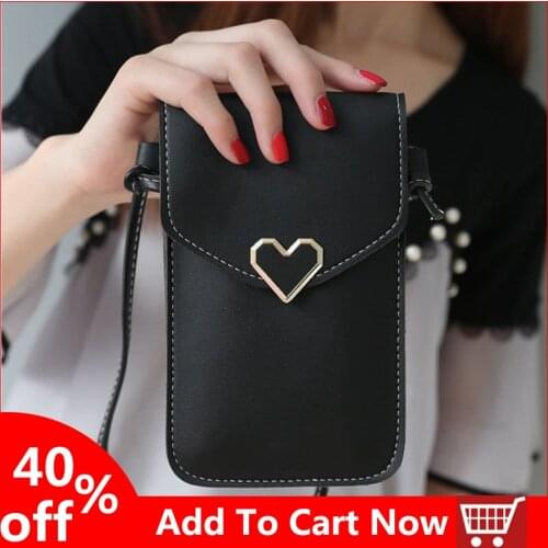 New Fashion leather Women Shoulder bag Colorful Cell phone Bag Card Holder Small Messenger Bag Luxury brand clutch bag For Women