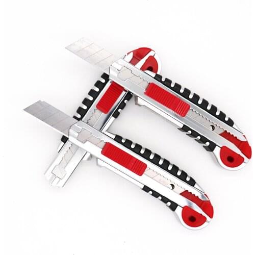 Coated heavy-duty large utility knife for wallpaper wallpaper express tool knife metal electric knife manual craft knife