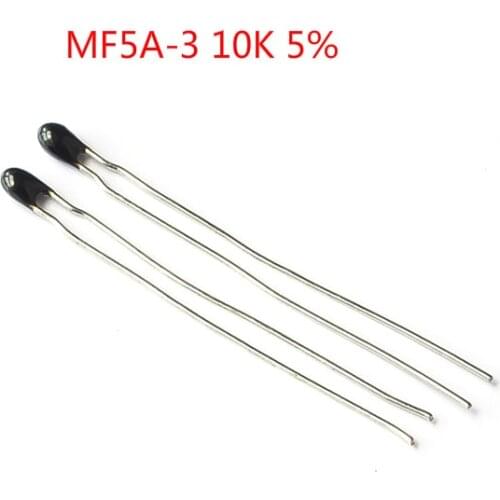 50pcs/lot NTC B 3950 thermistor MF5A-3 Resistor B10K 5% negative temperature NTC Thermistor Thermal Resistor
