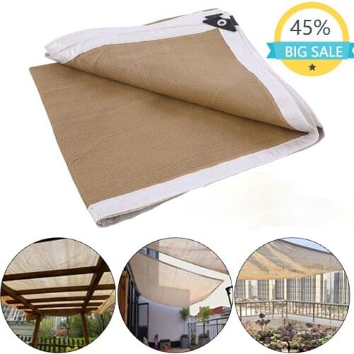 Waterproof Waterproof Sun Shade Sail Outdoor Sun-shelter Awnings for Garden Canopy Swimming Pool Party Beach Camp Awning Tent