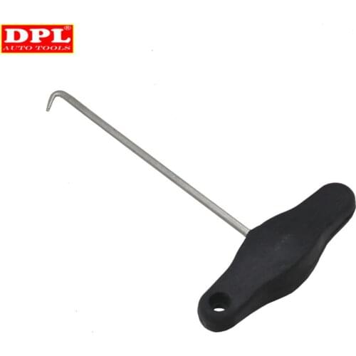 3438 T- Handle Handbrake Pull-out Hook For VW Audi Removing And Installing Tool DashBoard Trims Removal Tool