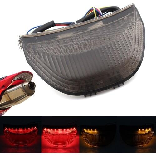 Motorcycle Tail Brake Light Turn Signal Integrated LED Lamp Smoke For Honda CBR 600RR 2003-2006 CBR 1000RR 2004-2007 Models