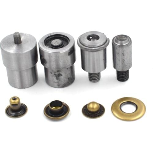 20sets)15mm EU environmental standards brass buttons Metal snaps tools Rivet Eyelets Hand press machine Buttons install mold