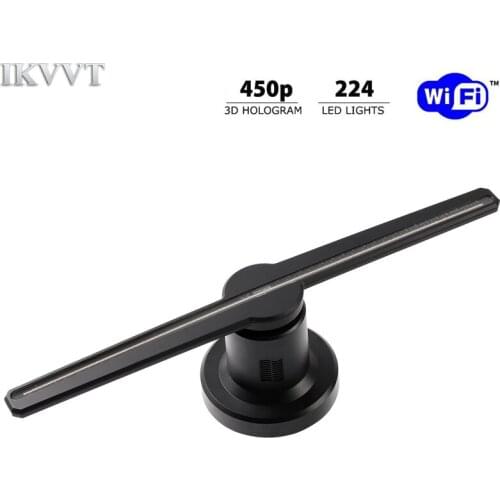 3D Naked Eye Hologram Projector Advertising Light Display 3D Videos For Store, Bar, Casino, Holiday Events Display