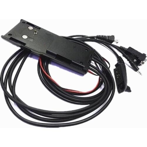 4 IN 1 Programming Cable Cord For Motorola Two Way Radio HT750 HT1250 HT1550 GP318 GP320 GP328 GP338 GP360 GP380 GP1280