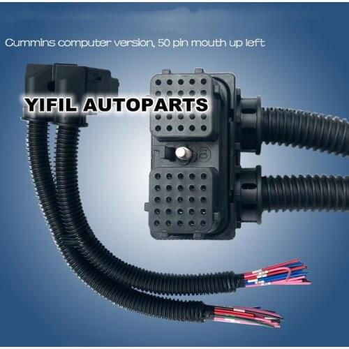50 Pin/Way Engine Computer Board ECU Plug Connector Wire Harness Cable For Daf/Cummins 2150 4995445
