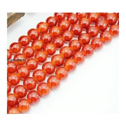 75pcs yellow pink color Glass Round Beads 10MM DIY Beads For Jewelry bracelet necklace Making Wholesale gh7g