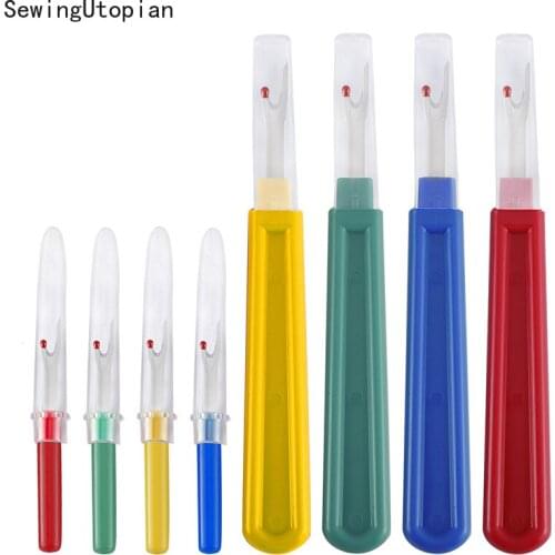 8PCS Plastic Handle Thread Cutter Seam Ripper Stitch Unpicker Cross-Stitch Threads Remover Sewing Accessories Craft Supplies
